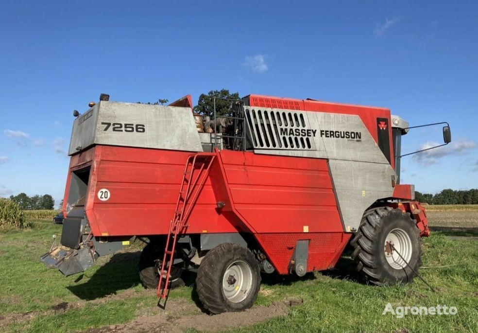 Massey Ferguson 7256 + Heder + Wózek [CZĘŚCI] grain harvester for parts